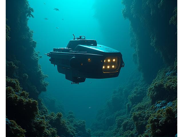 深海研究機関のカスタム深海探査装置開発